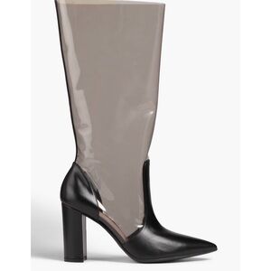 Sergio Rossi PVC & Leather Boots!!